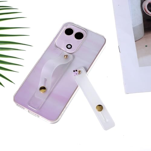 Universal Portable Phone Loop Phone Grip Holder, Finger Loop for Phones Case with Adhesive Backing for Most Smartphones, Includes Stand Function