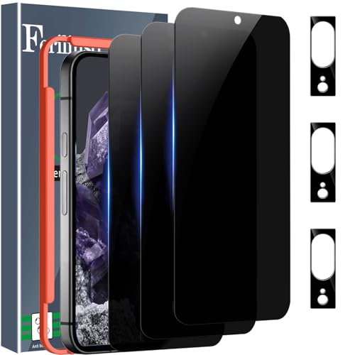 Ferilinso Privacy Screen Protector for Google Pixel 8, Tempered Glass - size: Google Pixel 8-6.2 IN