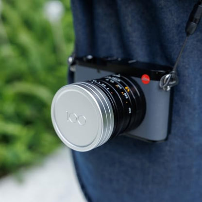 Q3 43 Metal Lens Cap Protector for Leica Q3 43 Q Q-P Camera Accessories - color: Silver