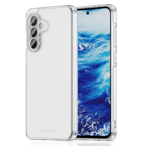for Samsung Galaxy A36 5G TPU Phone Case (Transparent) | Transparent TPU Smartphone Case, Anti-Fingerprint, Shockproof, Ultra-Thin Durable Protective Cover for Samsung Galaxy A36 - color: Transparent