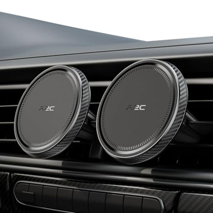 A2C 2 Pack Slim Magnetic Phone Holder for Car, Rental Car Essentials Travel - style: 2-Pack