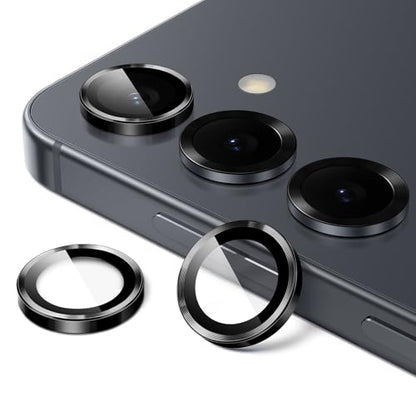 JETech Camera Lens Protector for Samsung Galaxy S25, Black, 1 Set - color: Black