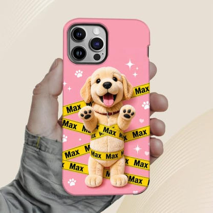 Custom Any Photo - Personalized Dog Full Print Phone Case Cute Pet Portrait Cell Phone Cover Aesthetic Animal Present Multicolor