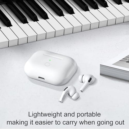 CCAN Compatible with AirPod Pro 2nd&1st Generation Charging Case Replacement, Air Pod Pro 2 1 Charger Case with Bluetooth Pairing Sync Button,White - color: White