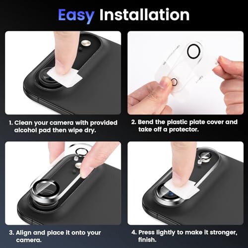 Tensea 3Pcs for iPhone Air Camera Lens Protector - size: for iPhone Air