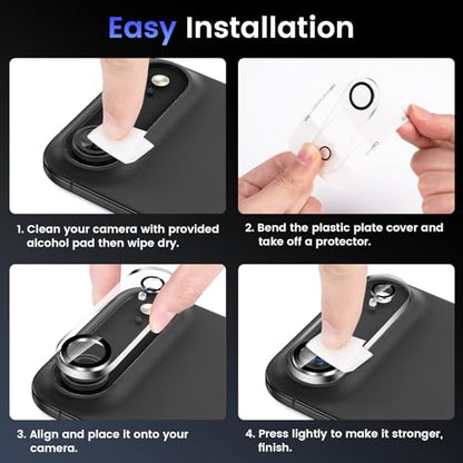 Tensea 3Pcs for iPhone Air Camera Lens Protector - size: for iPhone Air