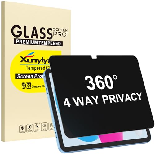 360° 4 Way Privacy Screen Protector for iPad A16 11th/ 10th Gen - color: iPad A16 11th/10th Generation