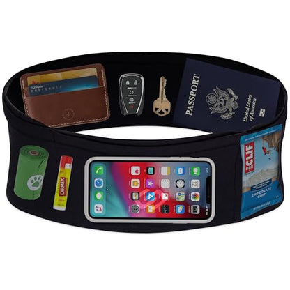 Sporteer VersaMax Running Belt, Anti-Theft Travel Money Band, Neutral, S - color: Neutral, size: Small