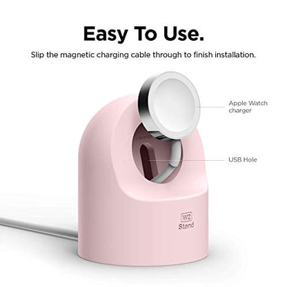elago W2 Charger Stand for All Apple Watch Series - color: Lovely Pink