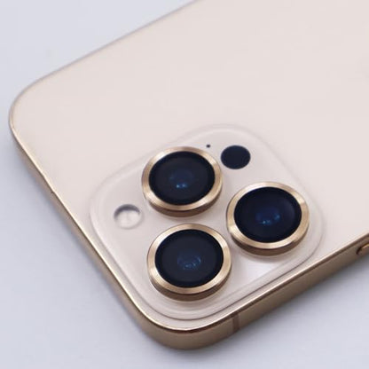 BONVAN for iPhone 16 Pro / 16 Pro Max Camera Lens Protector Metal Crystal Tempered Glass Screen Accessories Cover (Desert Titanium) - color: Desert Titanium