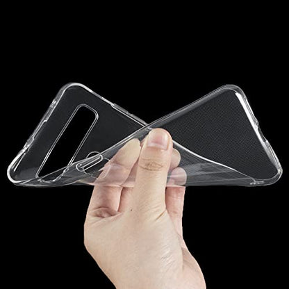 Protective Case for TCL 10L - Clear | 6.53" Slim Shockproof Bumper Back Cover Anti-Scratch Flexible TPU Shell, Grip-Friendly - color: Clear