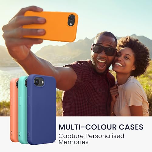 kwmobile Case Compatible with Apple iPhone 17e / iPhone 16e Case - Soft Slim Protective TPU Silicone Cover - Fruity Orange - color: Fruity Orange