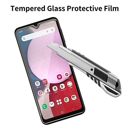 [4 Pack Glass Screen Protector Compatible for SamsungGalaxy A23 5G / SM-A236U [9H Hardness]-HD Screen Tempered Glass, Scratch Resistant, Easy Install [Case Friendly][Bubble Free] - size: Galaxy A23 5G