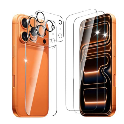 2+1+2 Pack Screen Protector for iPhone 17 Pro Max - size: 17 Pro Max