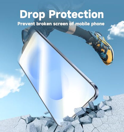 MAGIC JOHN 2 Pack for Samsung Galaxy S25 Screen Protector Easy Installation | 6.2 inch, NOT for Ultra, Auto Dust-Elimination, Bubble Free, HD Clear，9H tempered glass, Case Friendly, Anti-Shockproof - size: S25 6.2inch