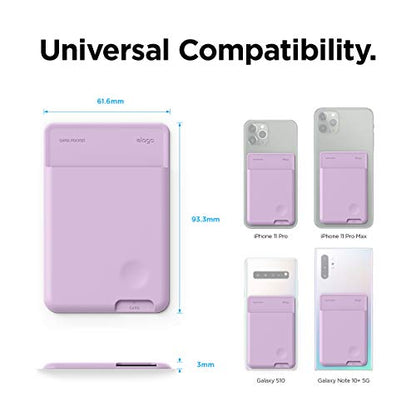 elago Phone Card Holder for Smartphones - color: Lavender