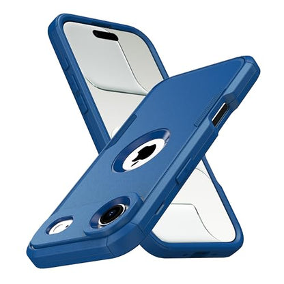 MXX for iPhone 17 Air Case, Heavy Duty 3 in 1 Wing Design Protective Cover with MagSafe, Phone Case 2025 (Navy Blue) - color: Navy Blue, size: iPhone 17 Air