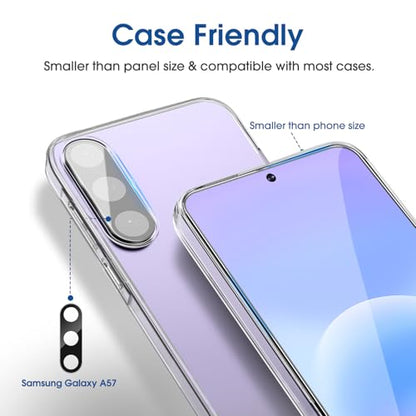amFilm OneTouch for Samsung Galaxy A57 Screen Protector Tempered Glass - size: A57-6.7”