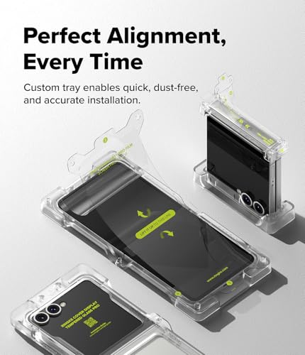 Ringke for Samsung Galaxy Z Flip 7 Screen Protector [3-in-1 Protector Pro]