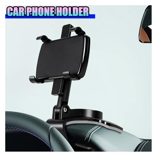 Universal Car Phone Holder Mount, 360 Degrees Rotation, ABS (1PC) - size: 1PC