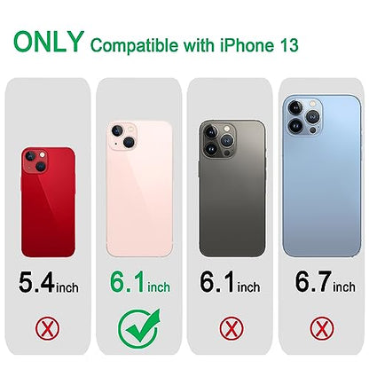 JJGoo Compatible with iPhone 13 Case, Glitter Soft TPU Shockproof Protective Bumper Cover, Sparkle Bling Sparkly Cute Slim Women Girls Phone Case for iPhone 13, 6.1inch, Gradient Glitter Black - color: Gradient Glitter Black