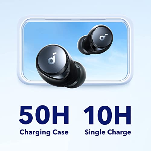 Soundcore by Anker Space A40 Adaptive Active Noise Cancelling Earbuds - color: Black