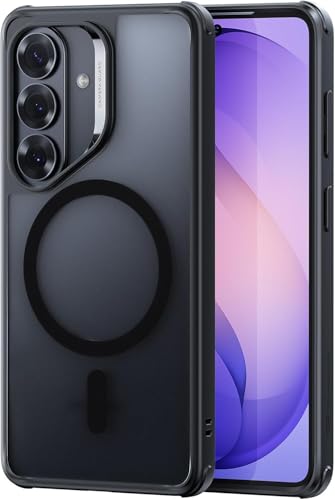 ESR for Samsung Galaxy S26 Phone Case, Compatible with MagSafe, Military-Grade Protection, Shockproof Magnetic Case for Samsung Galaxy S26, Classic Hybrid Series, Frosted Black - color: Frosted Black, size: S26(6.3 inch)