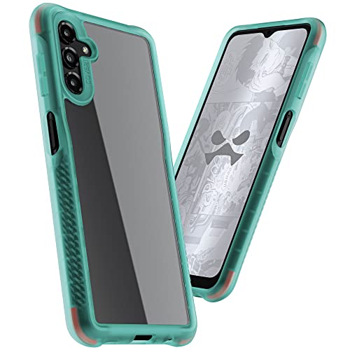 Ghostek COVERT Teal Clear Galaxy A13 5G Phone Case Shockproof Grip Bumper Protective Cover Slim Fit Thin Lightweight Design Cases Designed for 2021 Samsung Galaxy A13 5G (6.5in) (Teal-Limited Edition) - color: Teal [Limited], size: Galaxy A13 5G