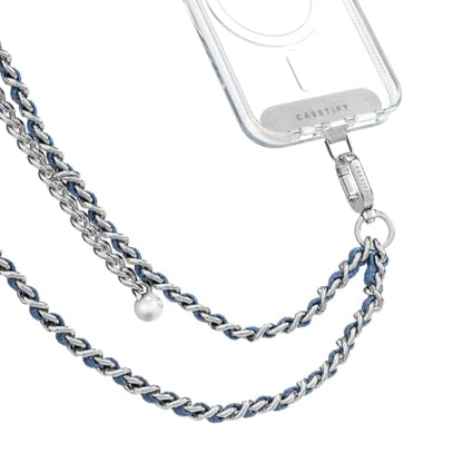 CASETiFY Denim Chain Cross-body Strap