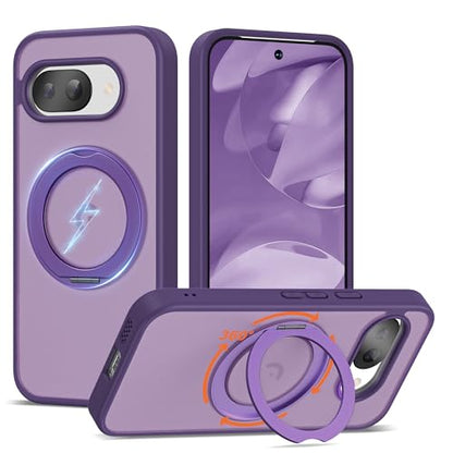 Compatible with Google Pixel 9a Case with Stand 6.3",Purple - color: Purple, size: Google Pixel 9a