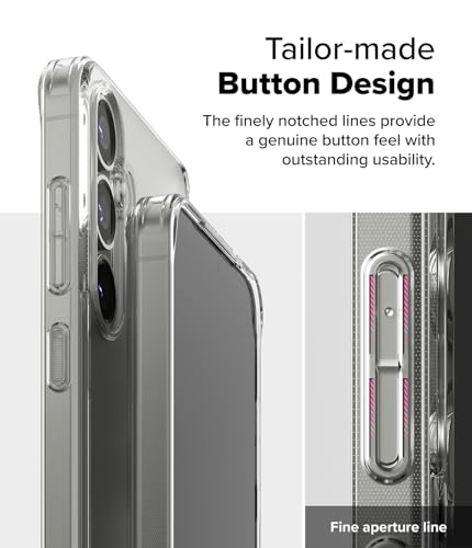 Ringke for Samsung Galaxy S25 Case [Fusion Matte Clear] | Oil & Dirt Resistant, Anti-Fingerprint Technology Prevents Oily Smudges, Frosted Coating Feels Velvety Soft - size: Galaxy S25