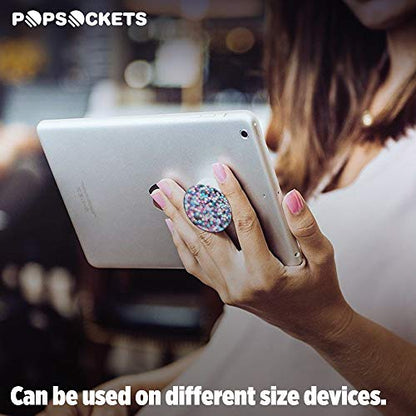 PopSockets: Collapsible Grip & Stand for Phones and Tablets - Tiffany Snow - color: Tiffany Snow