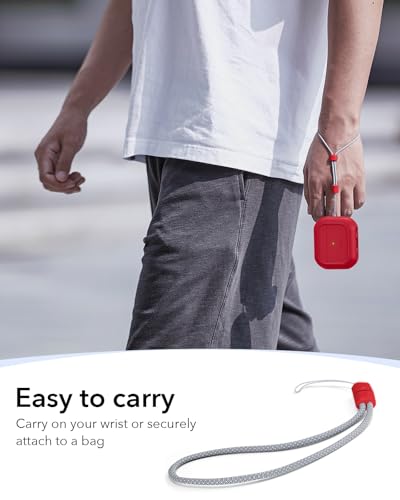 ESR for AirPods Pro 2 Case, Compatible with MagSafe, Dark Red - color: Red, size: AirPods Pro 2&1 Case