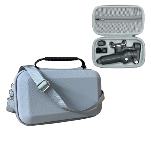 Osmo Mobile 7P Case, Portable Storage OM 7P Carrying Case Shoulder Bag for DJI OM 7 /7P Smartphone Gimbal Stabilizer Accessories Gray