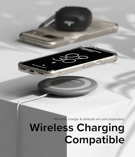 Ringke for Google Pixel 8a Case [Fusion Matte Clear] | Oil & Dirt Resistant, Anti-Fingerprint Technology Prevents Oily Smudges, Frosted Coating Feels Velvety Soft - size: Pixel 8a