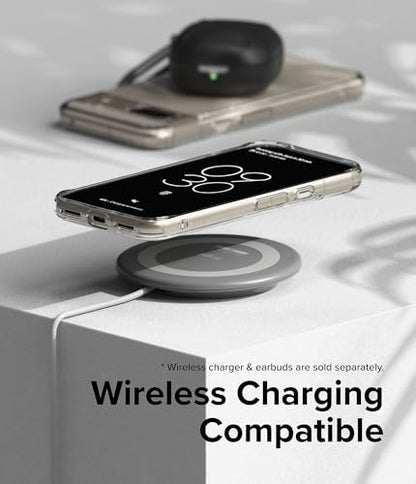 Ringke for Google Pixel 8a Case [Fusion Matte Clear] | Oil & Dirt Resistant, Anti-Fingerprint Technology Prevents Oily Smudges, Frosted Coating Feels Velvety Soft - size: Pixel 8a