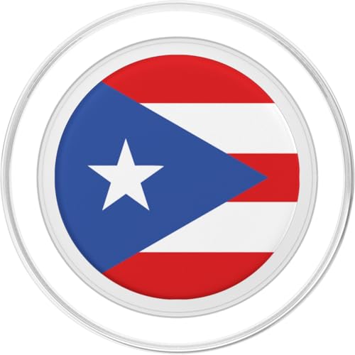Puerto Rico Flag PopSockets PopGrip for MagSafe - style: Magnetic PopGrip