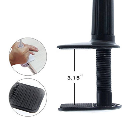 Cell Phone Holder, Universal Lazy Bracket Mobile Phone Stand, Flexible Gooseneck Long Arm Clip (Black) - color: Black