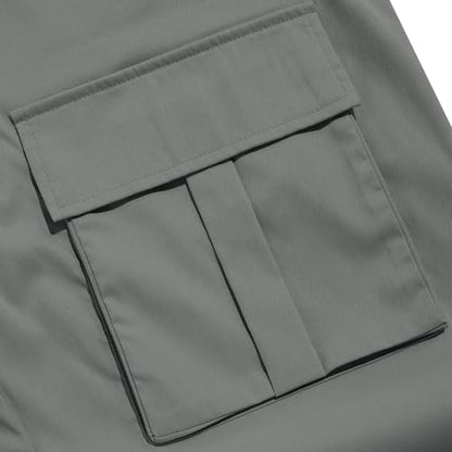 Men Cargo Pants Ripstop Durable Tactical Quick Dry Deep Pockets Construction Travel Job Site Tactical Pants for Men - color: A Gray, size: XX-Large