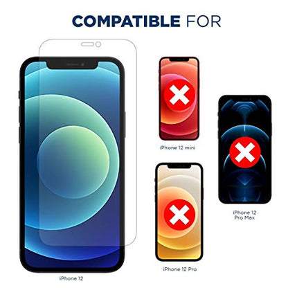 Tech Armor Screen Protector for iPhone 12 / iPhone 12 Pro, HD Film, 4-Pack - size: iPhone 12 / iPhone 12 Pro-6.1 Inch