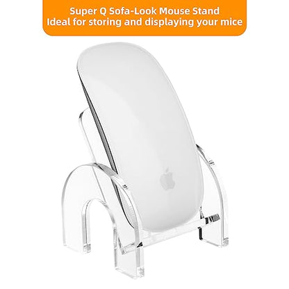 Mouse Holder Stand for Apple Magic Mouse 1 & 2 Easy Charging - style: sofa shape