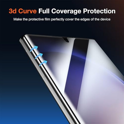 2 Pack Screen Protector Install kit for Samsung Galaxy S23 Ultra 6.8 Inch - color: Galaxy S23 Ultra Transparent