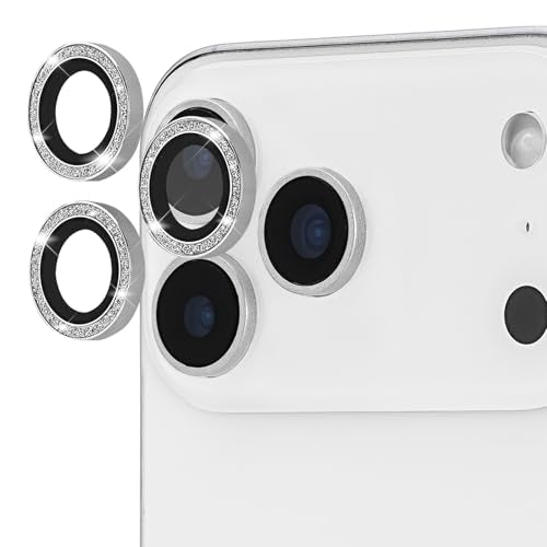 Case-Mate iPhone 17 Pro Max/iPhone 17 Pro Camera Lens Protector - Twinkle - color: Silver - Pro/Pro Max, style: iPhone 17 Pro Max / iPhone 17 Pro