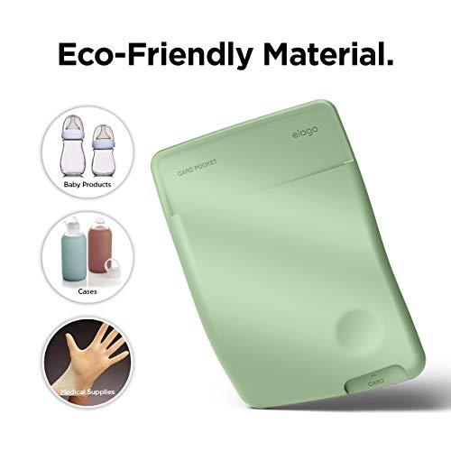 elago Phone Card Holder for Smartphones - color: Pastel Green
