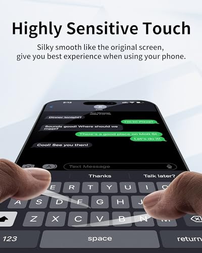for iPhone 14 Pro Max/ 15 Plus Privacy Screen Protector