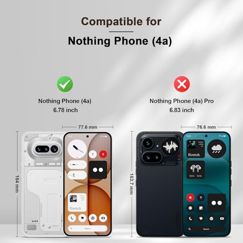 Jasonyu Flip Wallet Case for Nothing Phone 4a 5G,Brown | PU Leather Magnetic Folio Cover,with Card Holder,Kickstand,TPU Shockproof,Durable,Protective Phone Case - color: Brown, size: Nothing Phone 4a