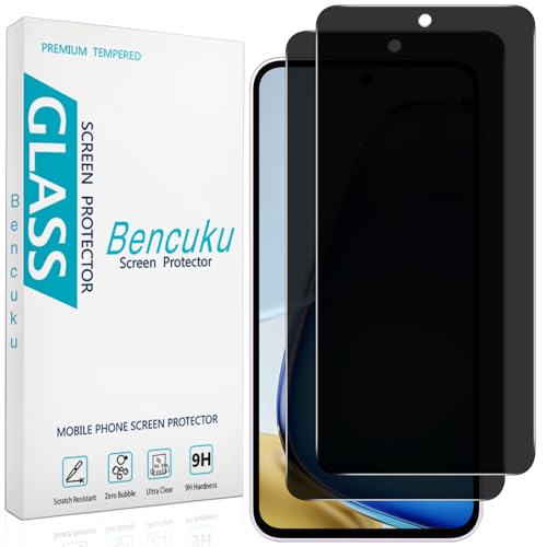 2 Pack Privacy Screen Protector for Samsung Galaxy A36 5G - color: Black