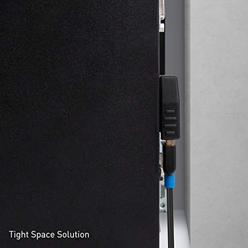 Cable Matters 90 Degree USB Adapter Combo-Pack, Left and Right Angle