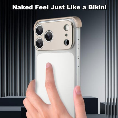 Phone Case Crafted for iPhone 17 Pro Max.Titanium Gray - color: Titanium-gray, size: iPhone 17 Pro Max