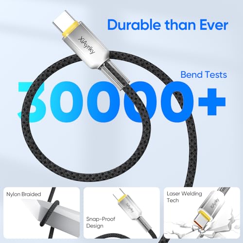 15FT Super Long USB C Cable, 60W Fast Charging, 480Mbps Data, Grey Braided - color: Grey Gradient, size: 15FT